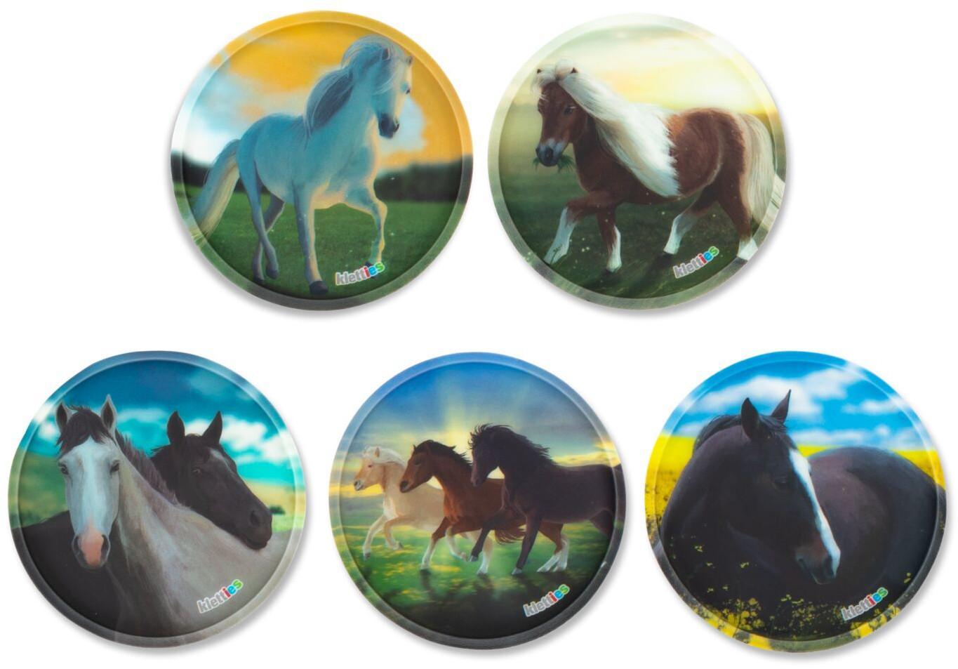 ergobag Kletties 5teiliges Set Wilde Pferde