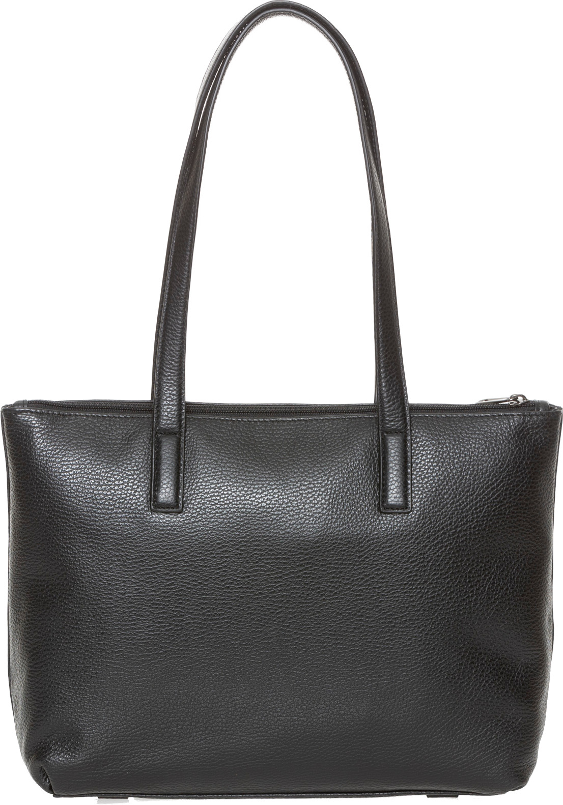 kleine Shoppertasche Mandarina Duck Mellow Leather schwarz