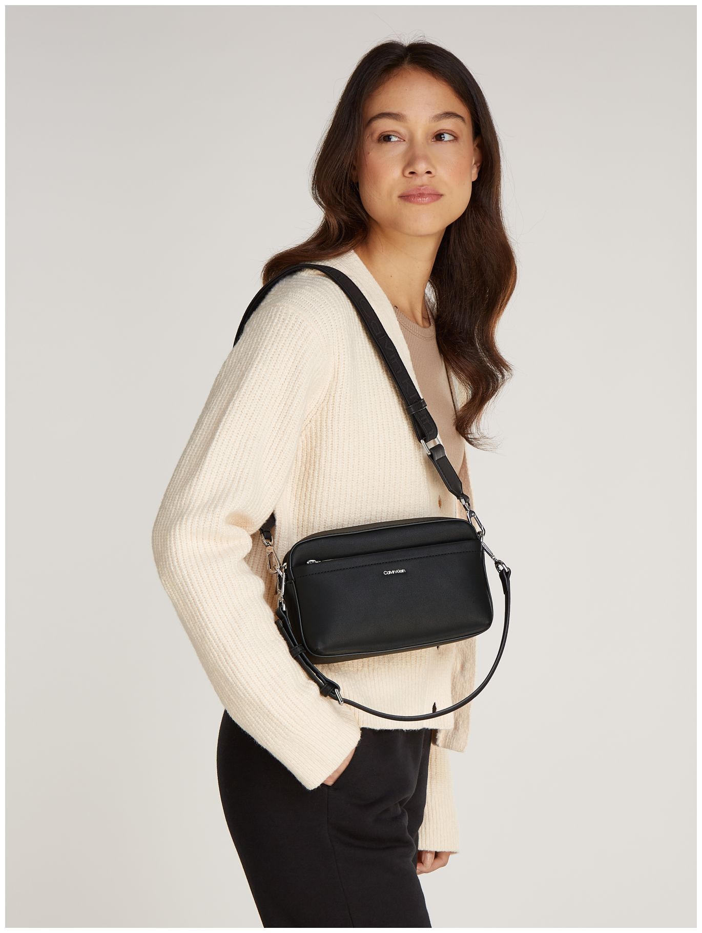 Damen Tasche Kleine Handtasche Zum UmhÃ¤ngen Schwarz Ledertasche