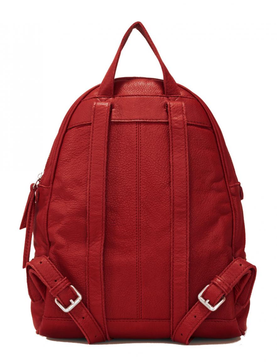 Liebeskind Rucksack Leder Lotta7 Vintage phonebox red Bags & more