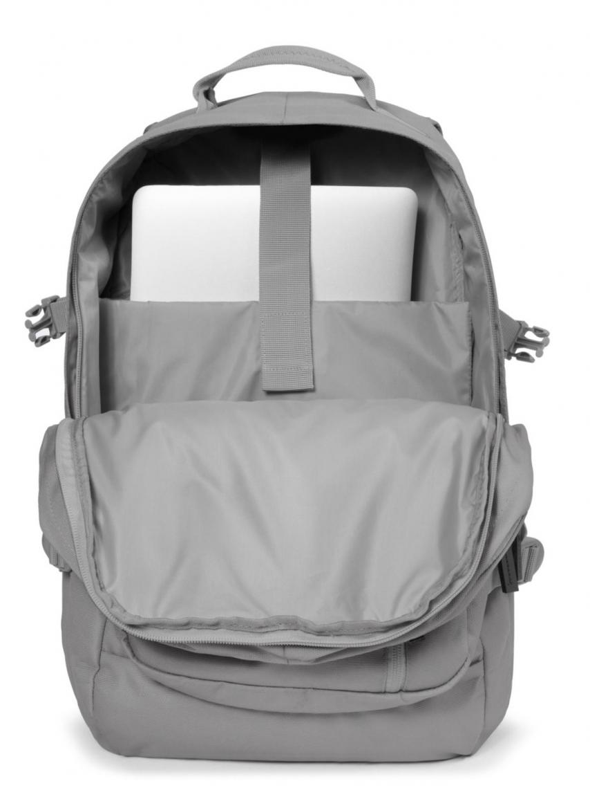 Eastpak Rucksack Schule Uni Volker Mono Silver hellgrau 35L Bags & more