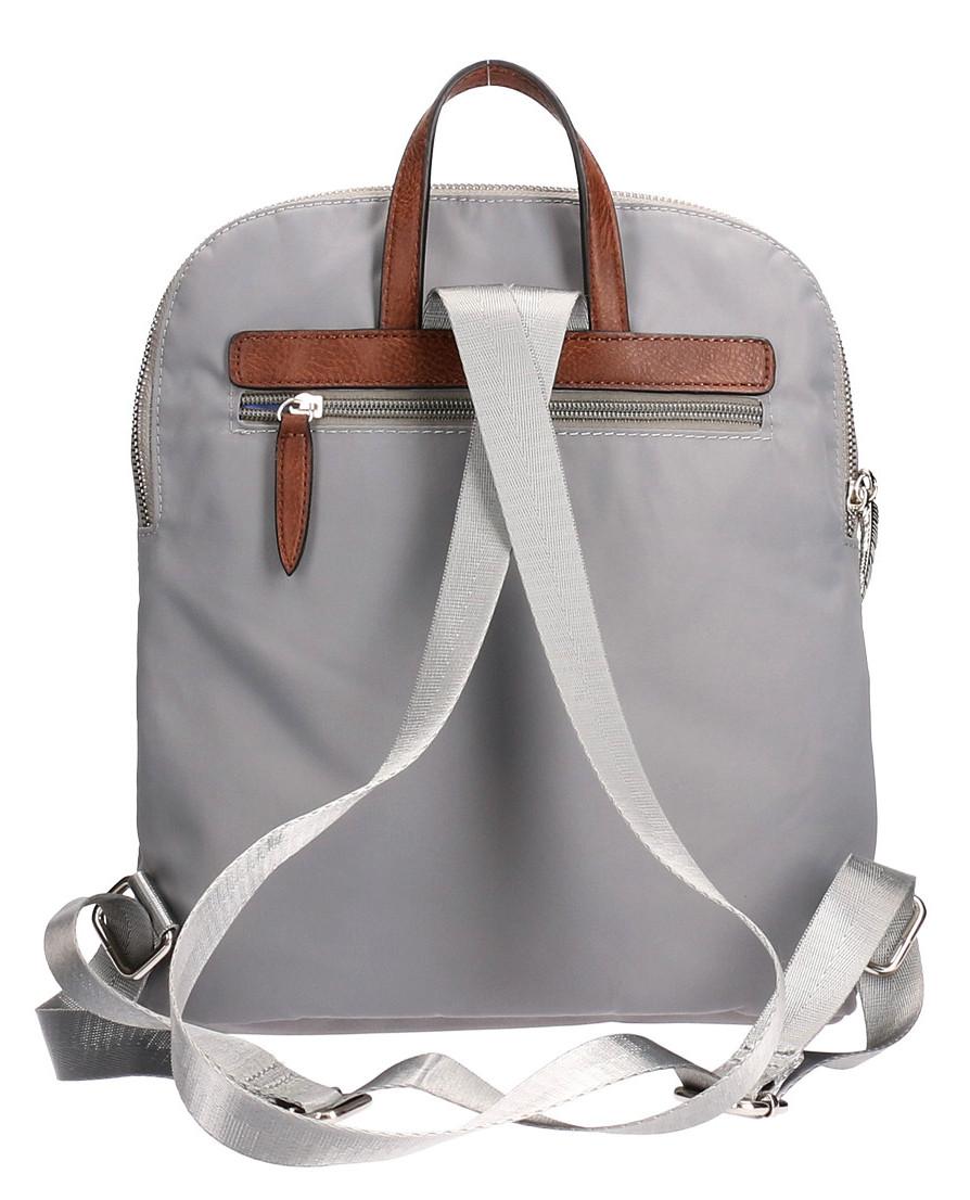 Waipuna Perlonrucksack Kanalana Kunstleder Zip rot Bags & more