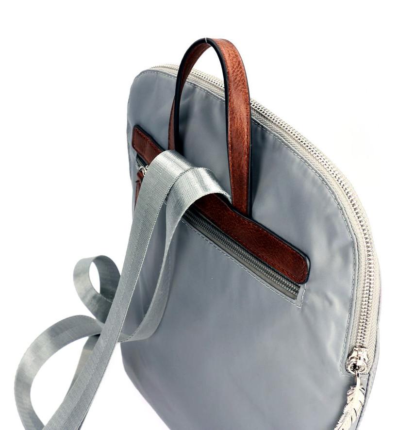 Waipuna Perlonrucksack Kanalana Kunstleder Zip rot Bags & more