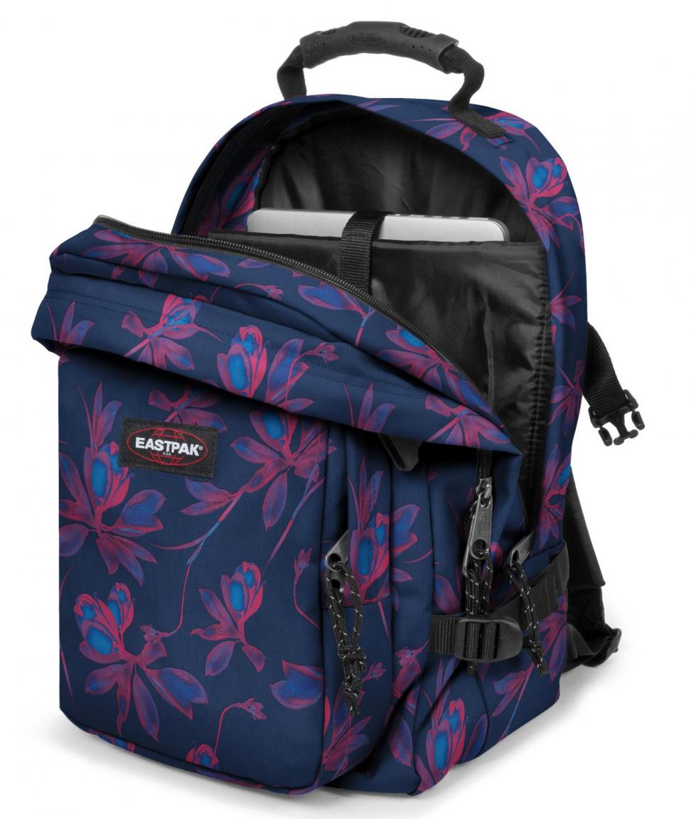 Eastpak Provider Rucksack Schule Universität Glow Pink Blumen Bags & more