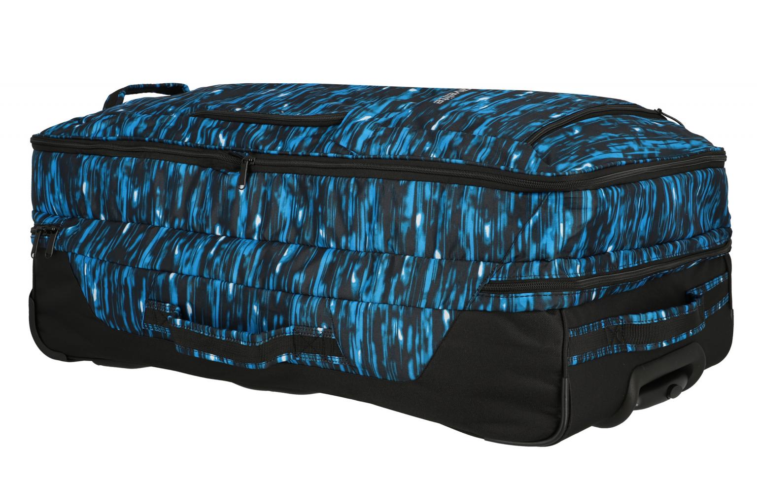Travelite Reisetasche Basics Rollen erweiterbar Blau Druck - Bags & more