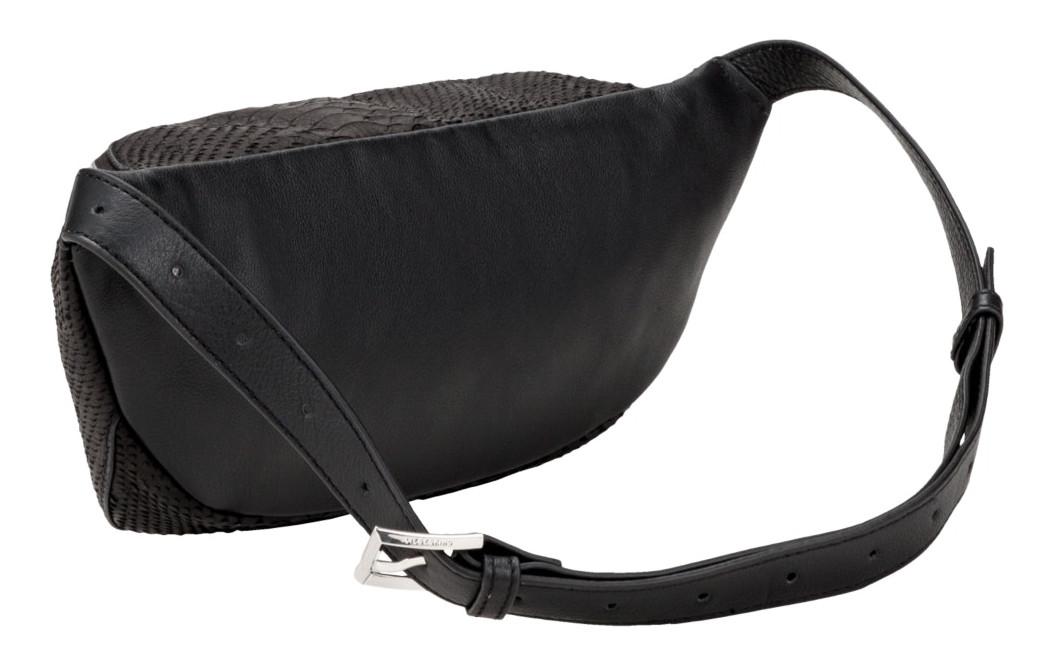 tasche schlangenmuster schwarz