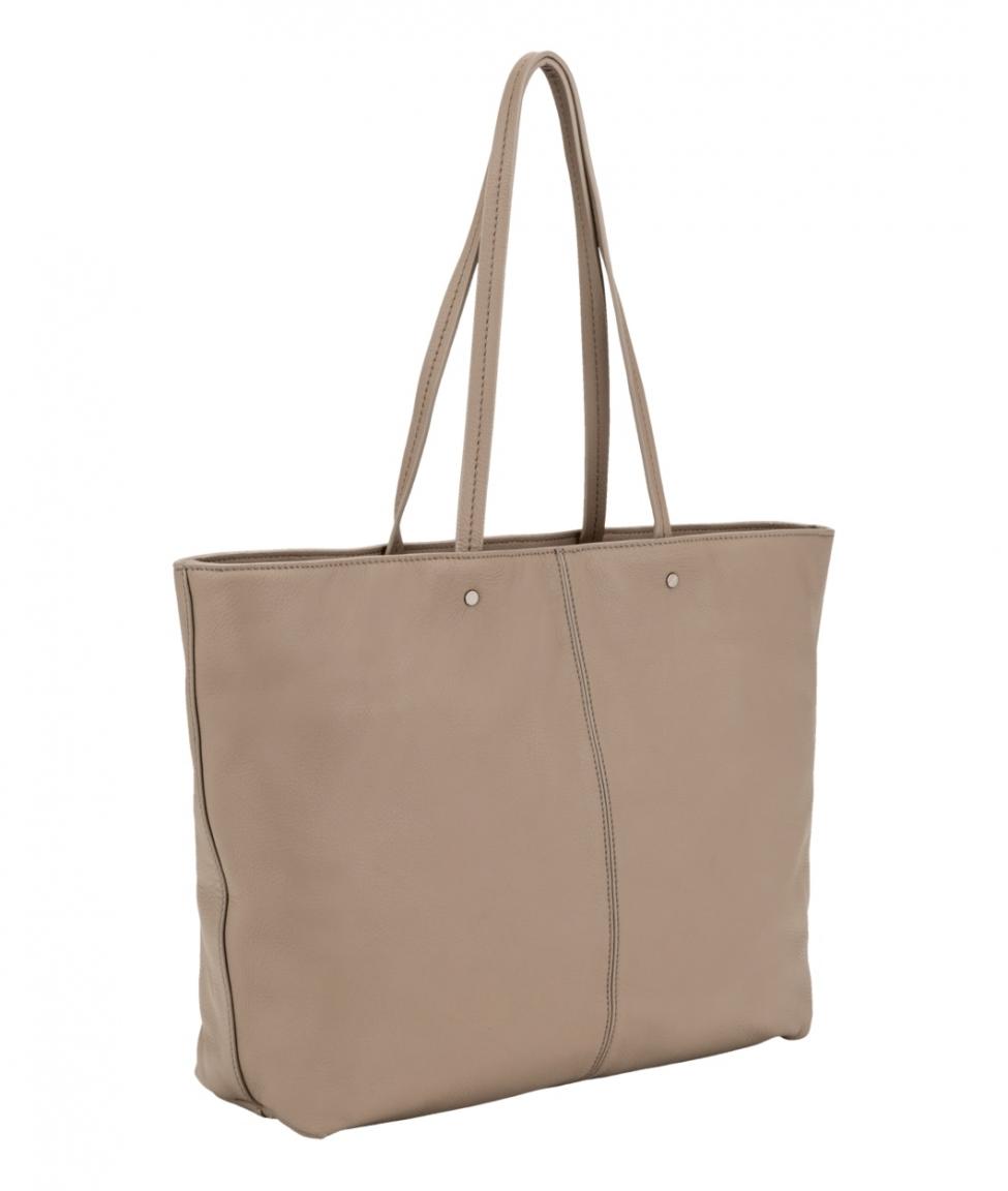 Tote Bag Liebeskind Berlin Taupe grau Leder Shopper Bags & more