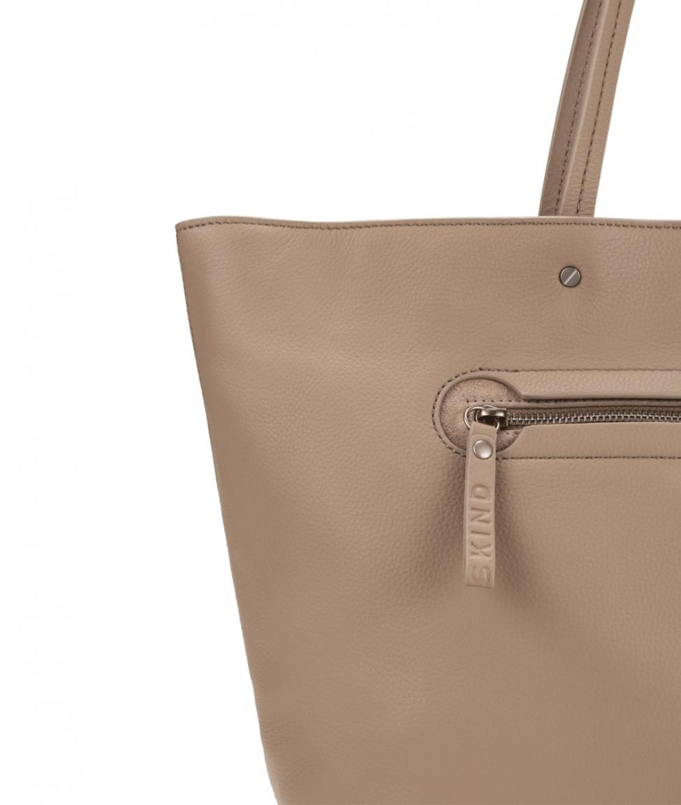 Tote Bag Liebeskind Berlin Taupe grau Leder Shopper Bags & more