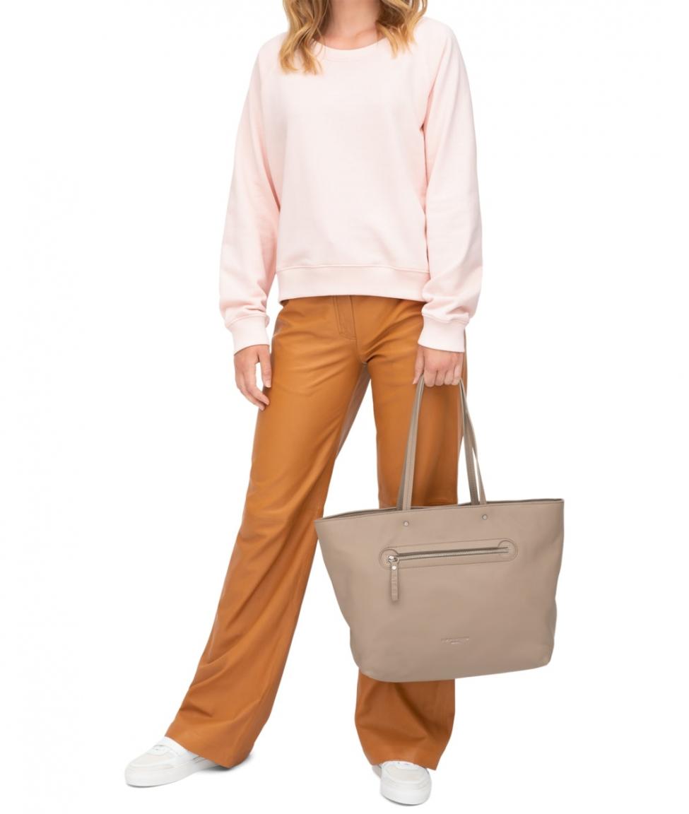 Tote Bag Liebeskind Berlin Taupe grau Leder Shopper Bags & more