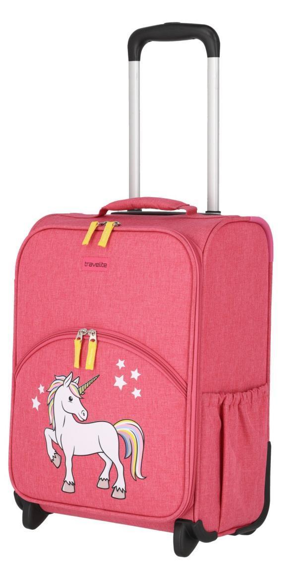 2-Rad Kindertrolley Travelite Youngster 44cm Pink Einhorn