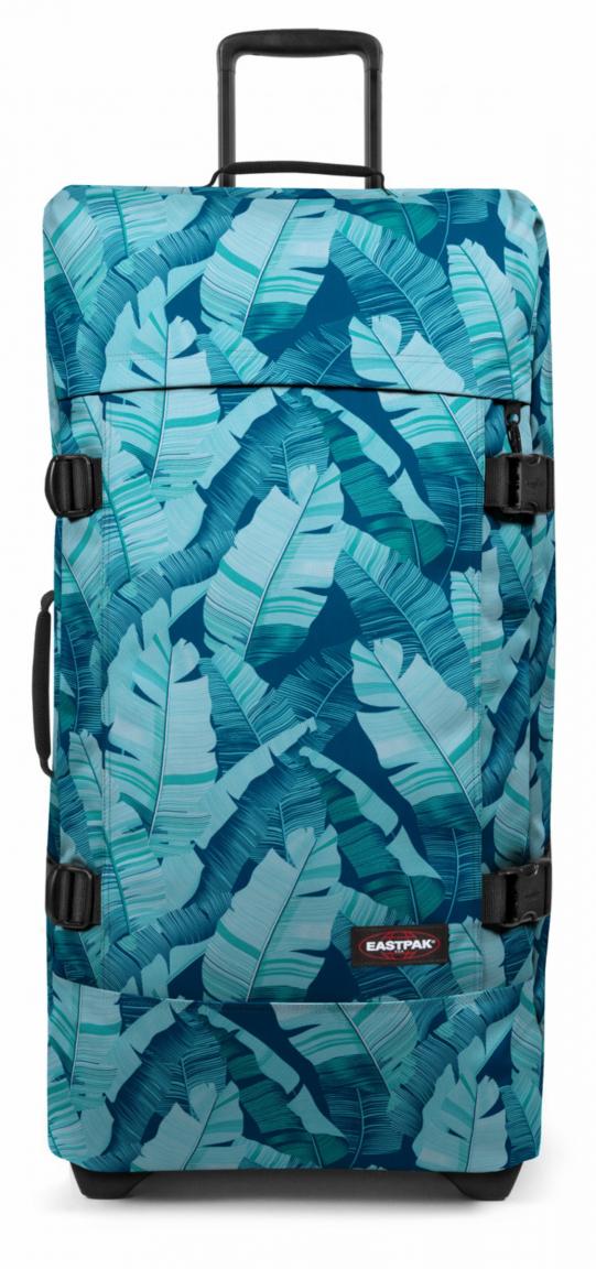 2-Rad-Trolley Blättermuster blau Eastpak Tranverz Brize Banana
