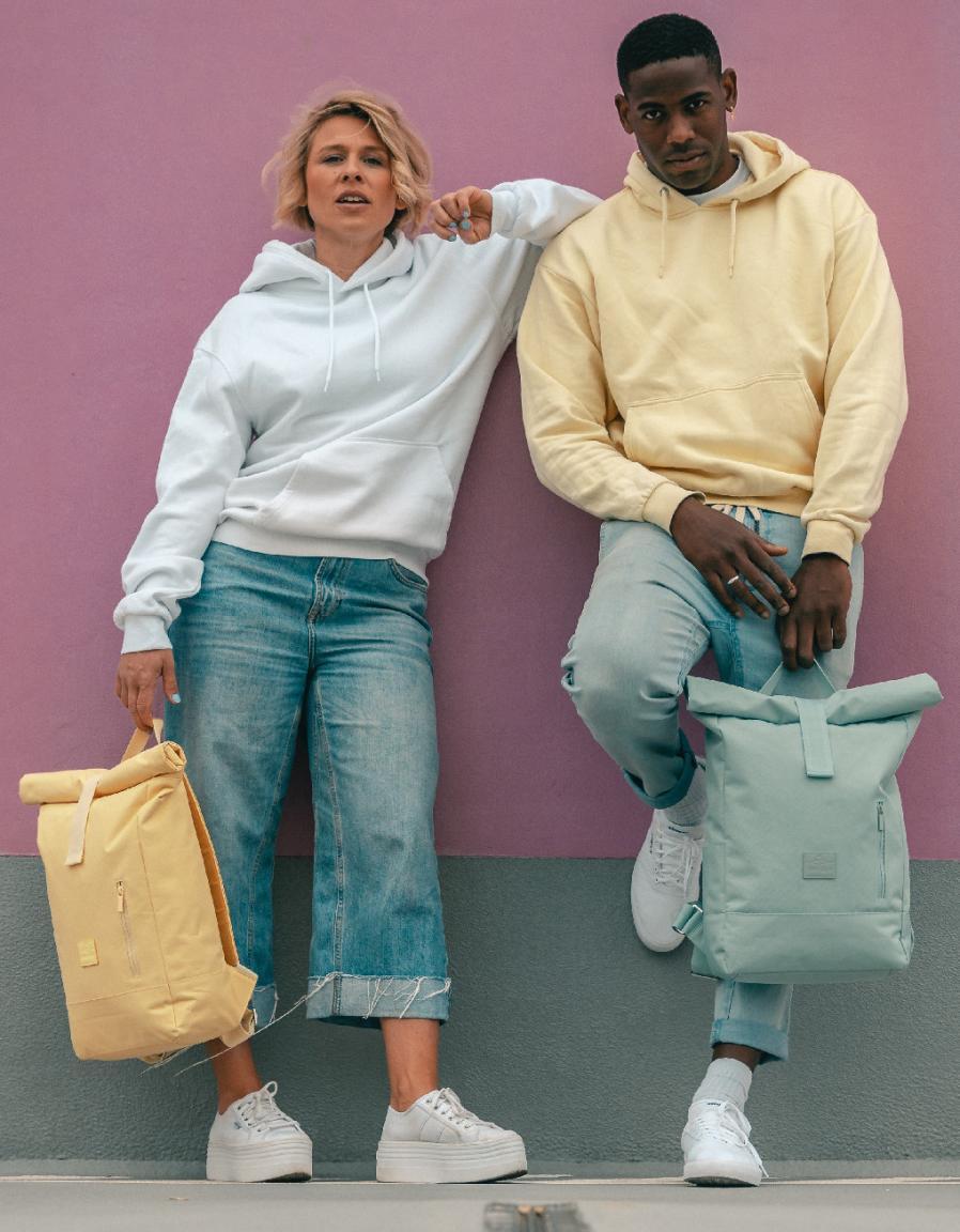 2. WAHL Tagesrucksack Cream Robin Medium Johnny Urban Wasserabweisend Hellbeige