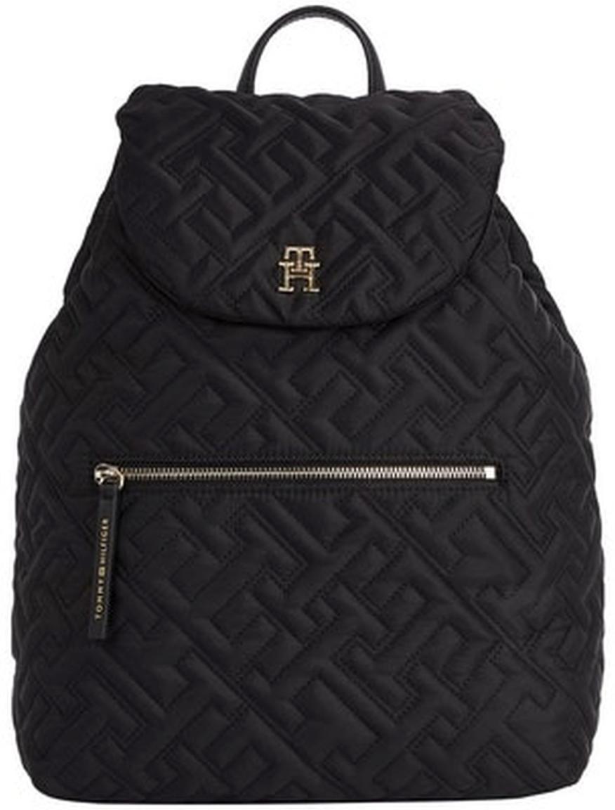2. Wahl My Tommy Idol wattierter Daypack Women Tommy Hilfiger Monogramm Stickerei Glanz