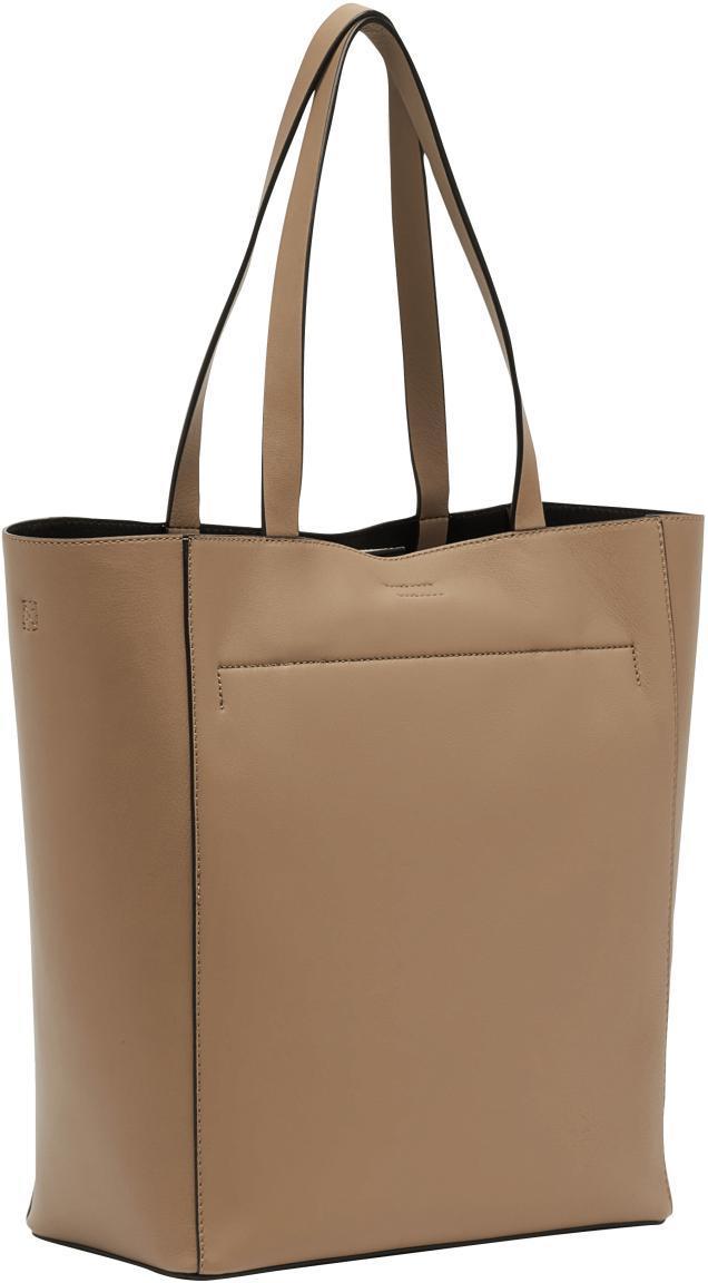 2. Wahl Praline Ledertasche Liebeskind Berlin Steph Shopper Large Sandstein Braun