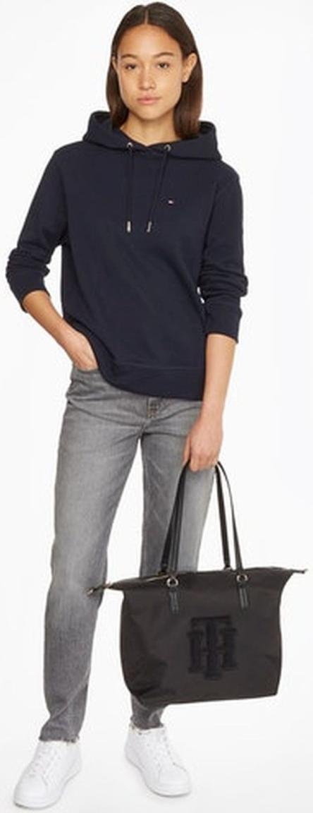 2. Wahl Tommy Hilfiger Shopper Black Poppy Tote Applique Schwarz