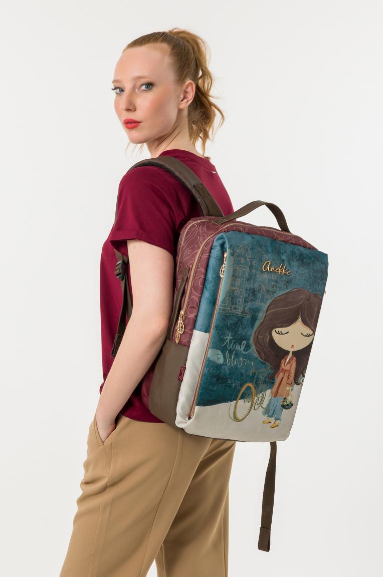 2.WAHL - Anekke Tulip Reiserucksack Portrait - Bunt