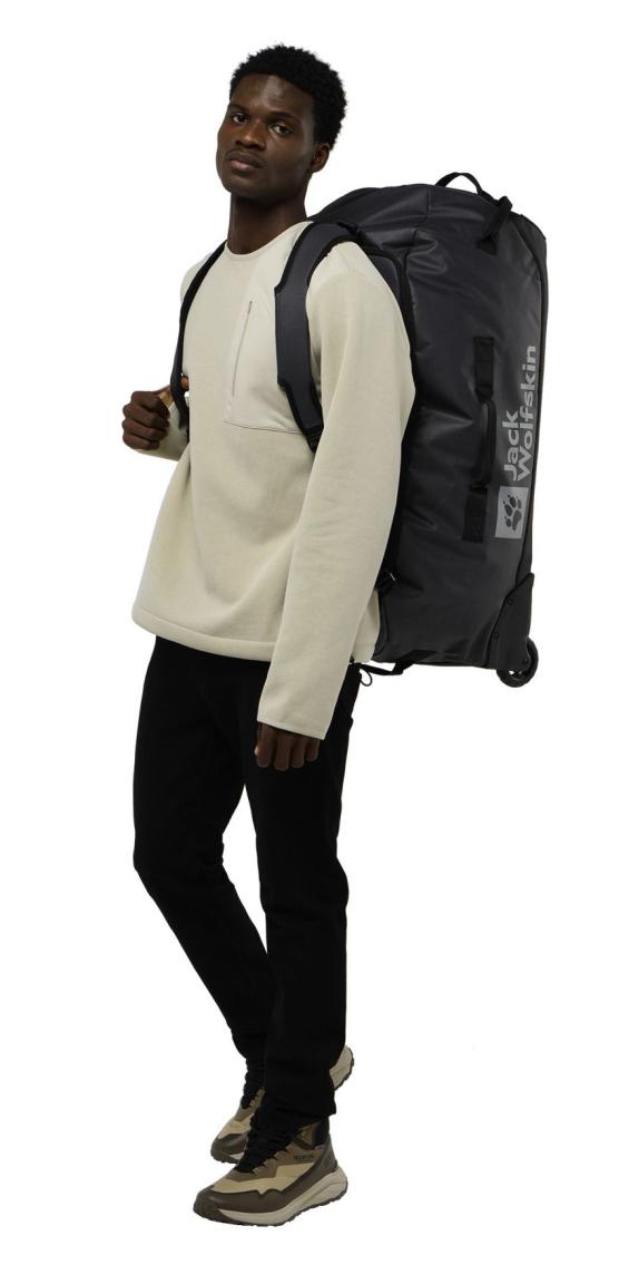 2.WAHL - Jack Wolfskin ALL IN Duffle Wheller 90 Liter Phantom 2 Rad Trolley
