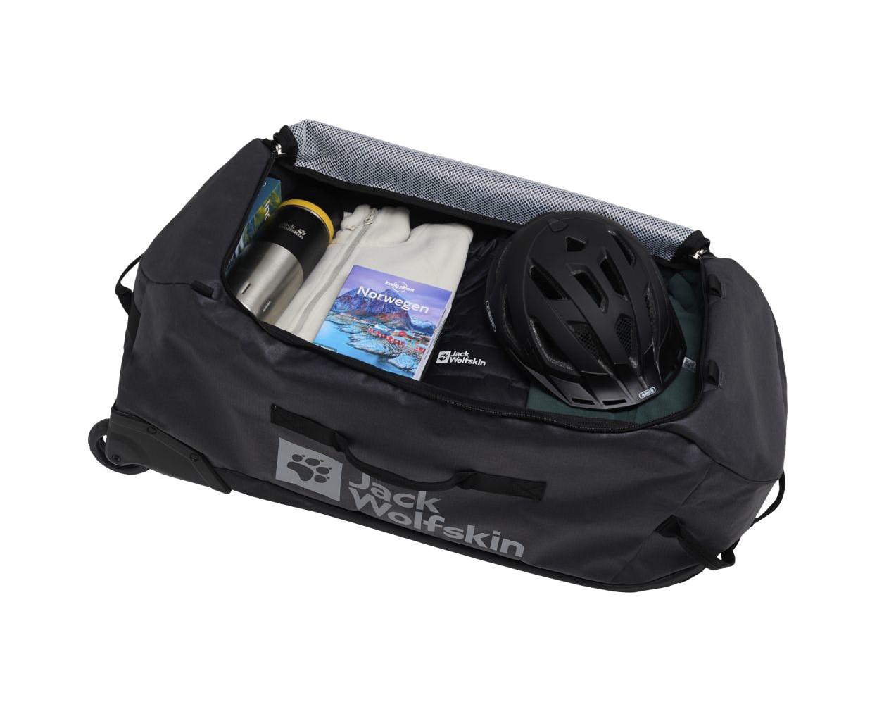 2.WAHL - Jack Wolfskin ALL IN Duffle Wheller 90 Liter Phantom 2 Rad Trolley