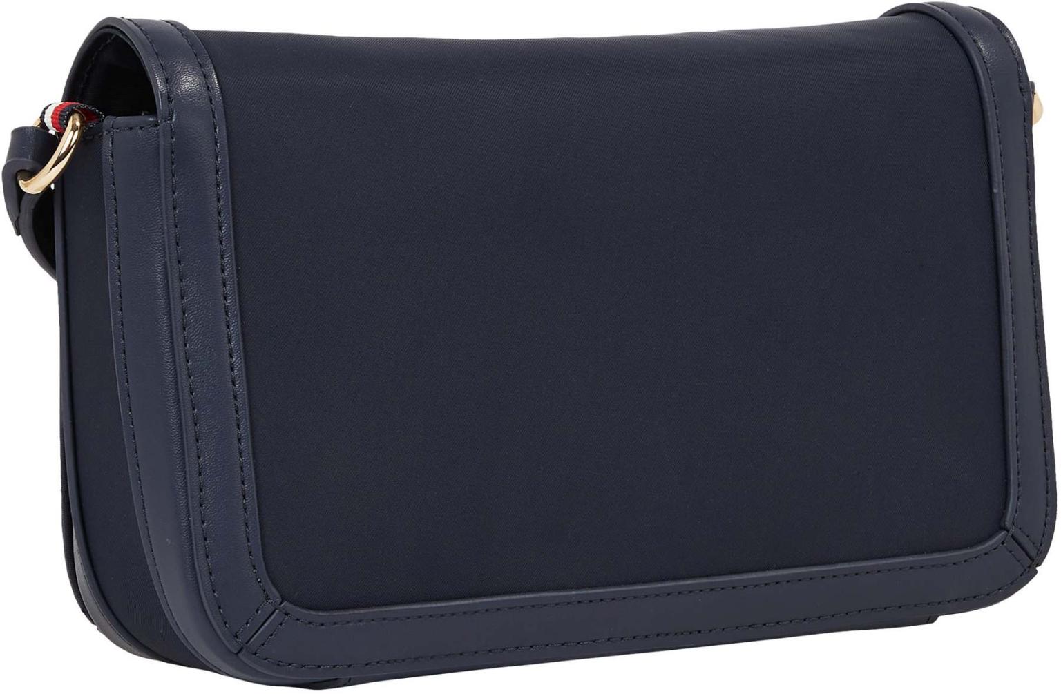 2.WAHL Überschlagtasche Tommy Hilfiger Nylon Essential S Flap Crossover blau