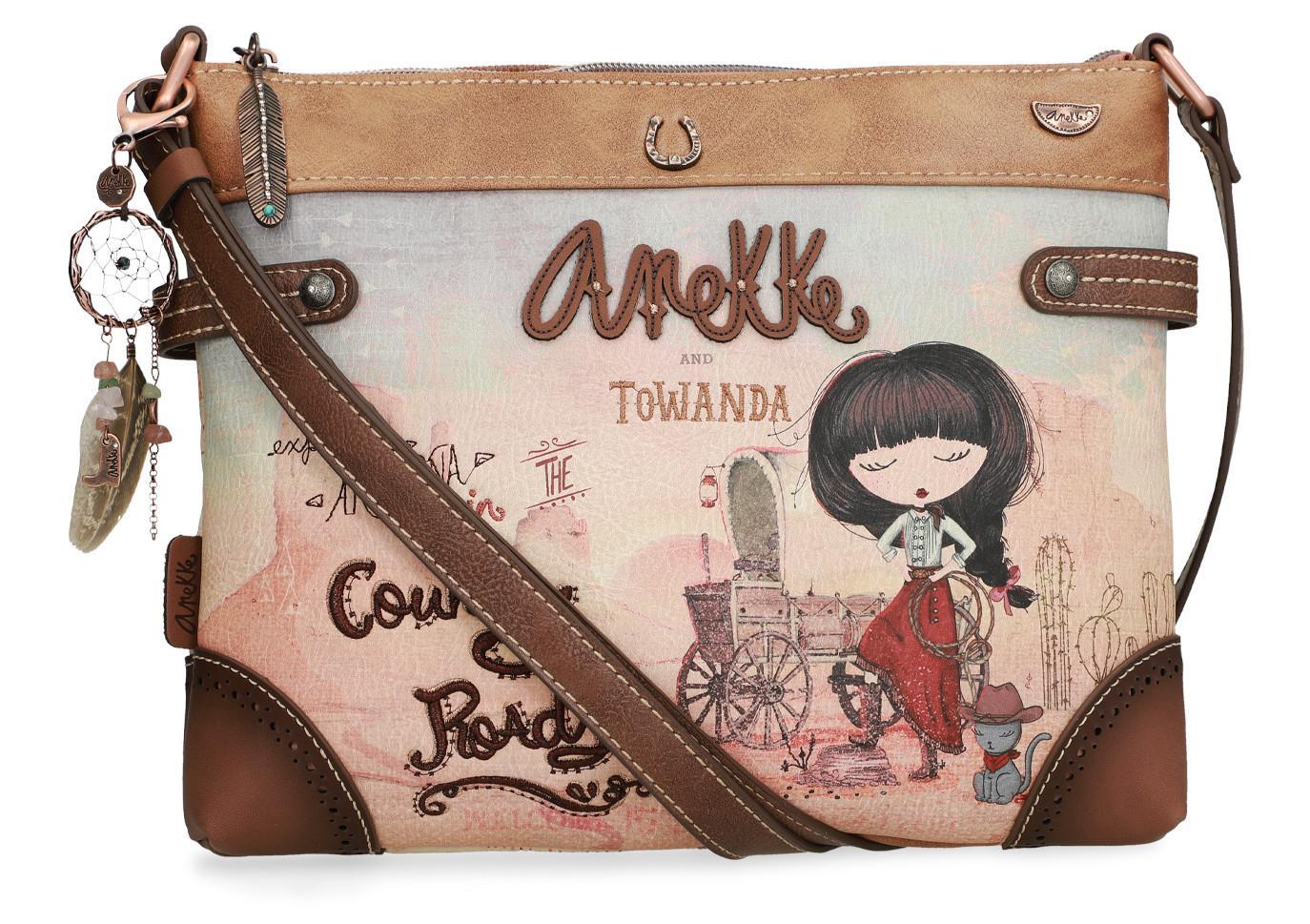 Crossbody Bag Anekke Arizona Country Roads echte Feder Bags & more