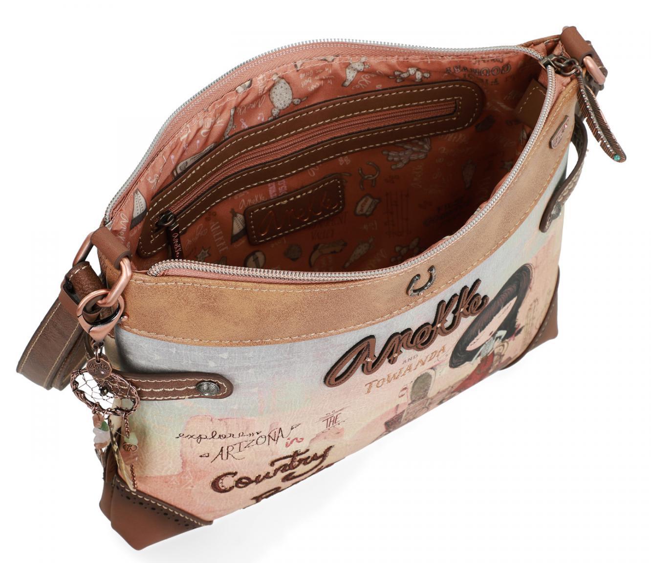 Crossbody Bag Anekke Arizona Country Roads echte Feder Bags & more