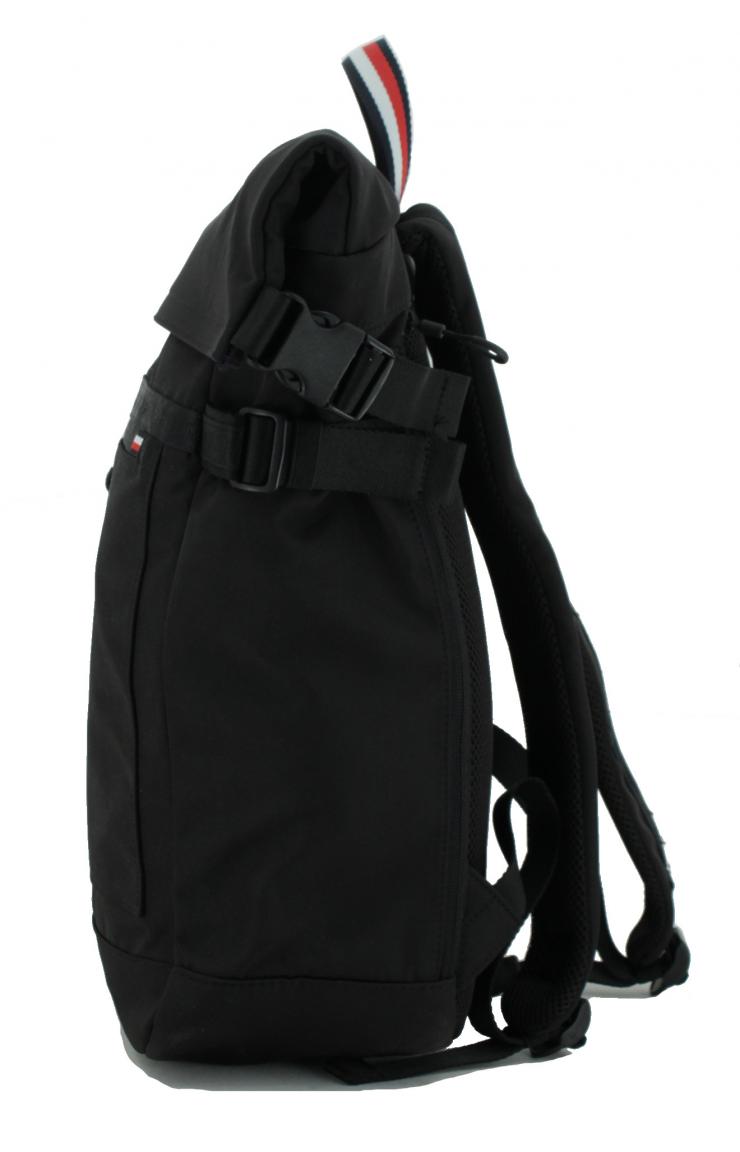Urban Tommy Roll Backpack Black Rucksack Tommy Hilfiger Bags & more