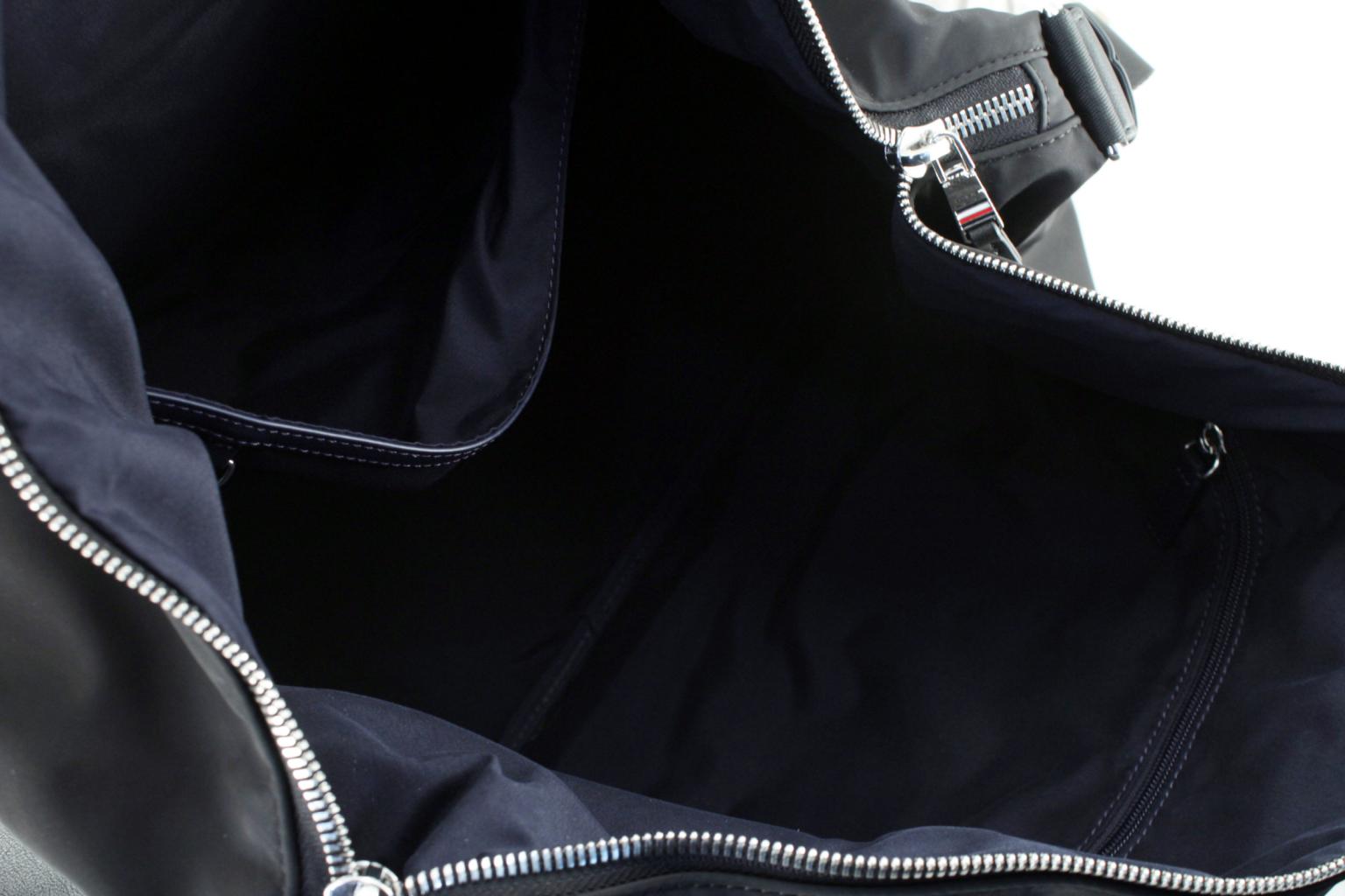 Weekender Tommy Hilfiger Elevated Dufflebag Clean Nylon Black Bags & more