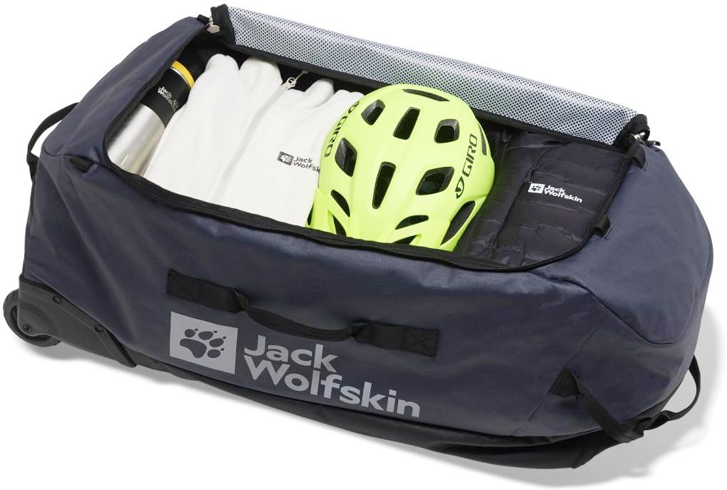 2Rad Trolley Jack Wolfskin Duffle Wheeler 90 ALL IN Midnight Sky Blau