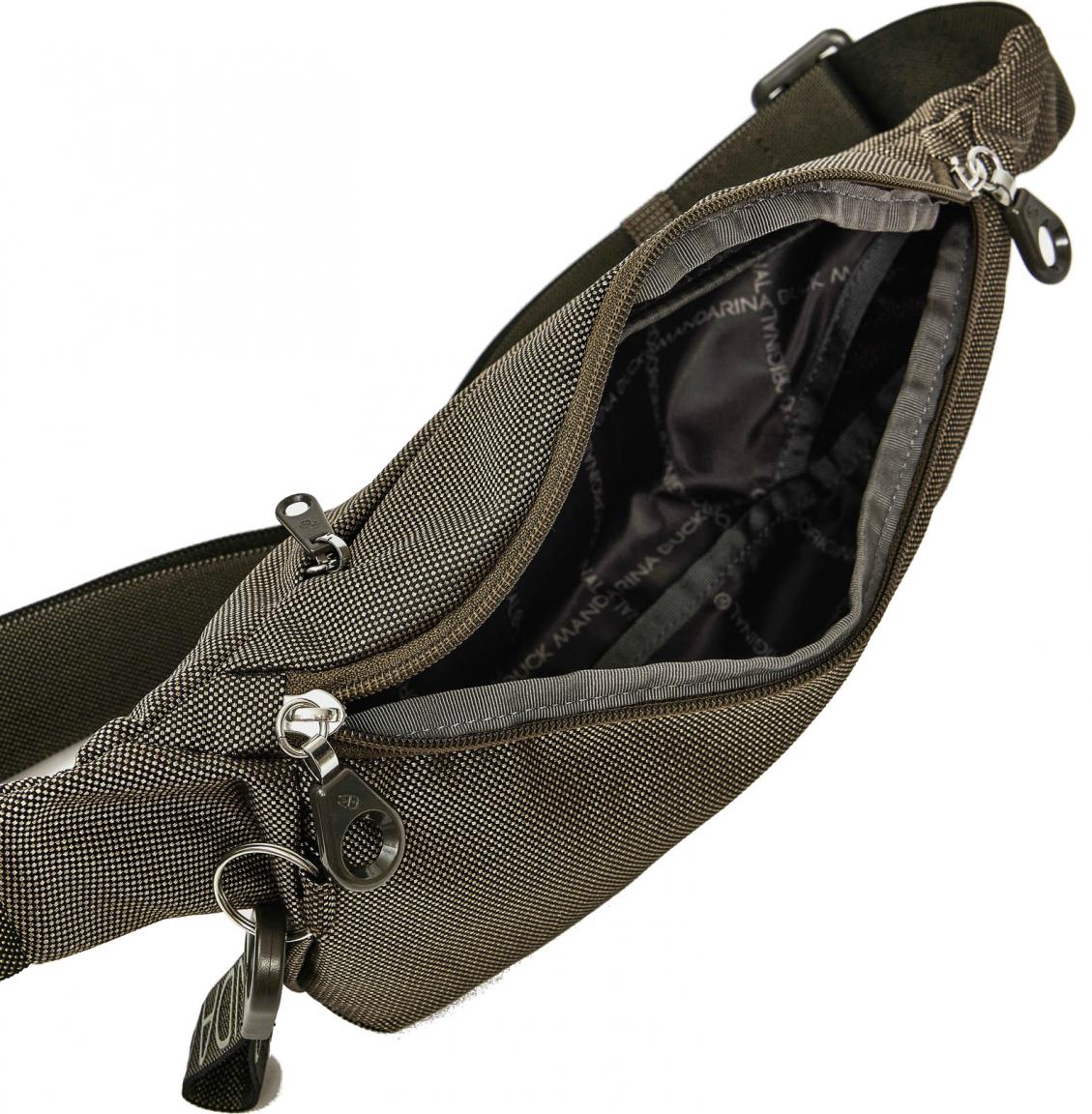 Mandarina Duck Fanny Pack dunkelgrün MD20 Rain Forest - Mandarina Duck