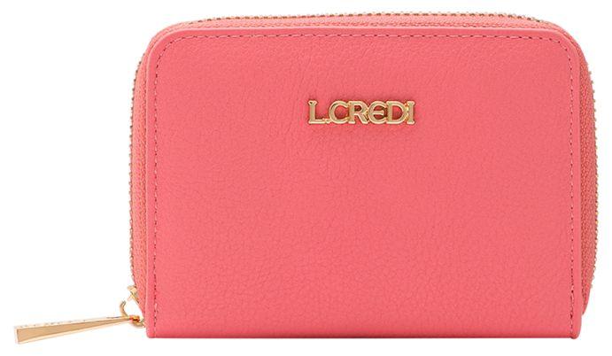 L.Credi Portemonnaie Filippa kompakt Coral Steckfächer - L.Credi