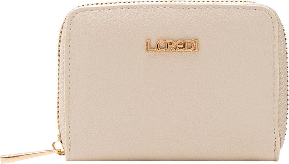 Minibörse mit Zip Filippa Creme LCredi - L.Credi