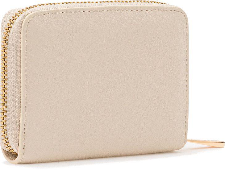 Minibörse mit Zip Filippa Creme LCredi - L.Credi