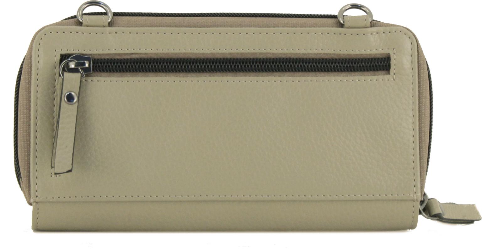 365 d.a.y.s Tokio Taupe beige Abendtasche Portemonnaie crossover 