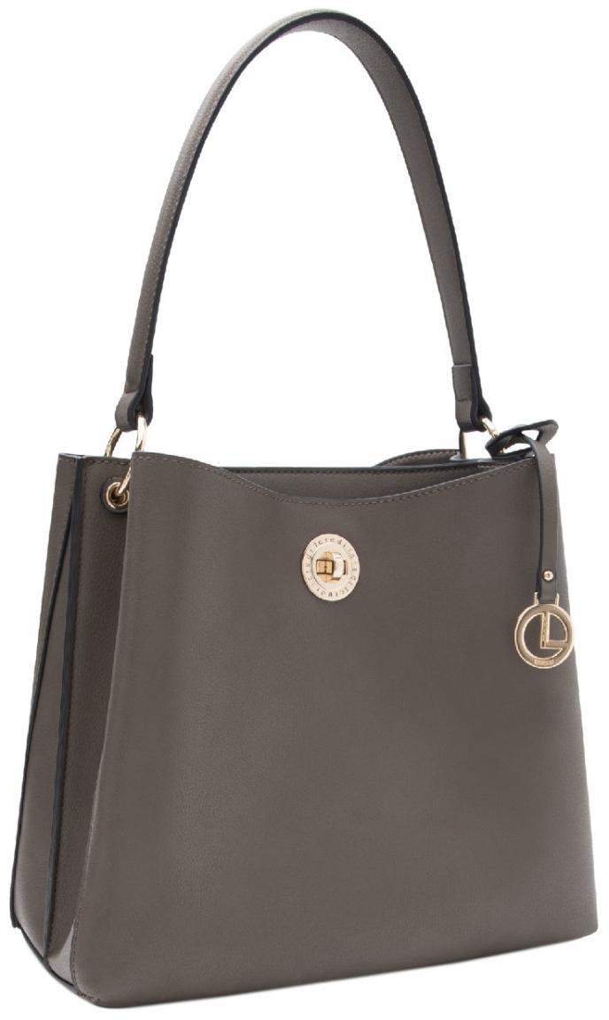 L.Credi Hobobag Filippa Dark Taupe Crossover - L.Credi