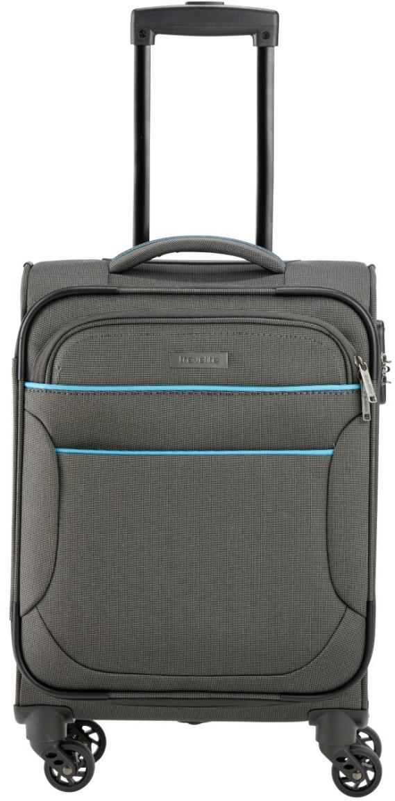 4-Rad HandgepäckKoffer S 54cm Travelite Story anthrazit Weichgepäck