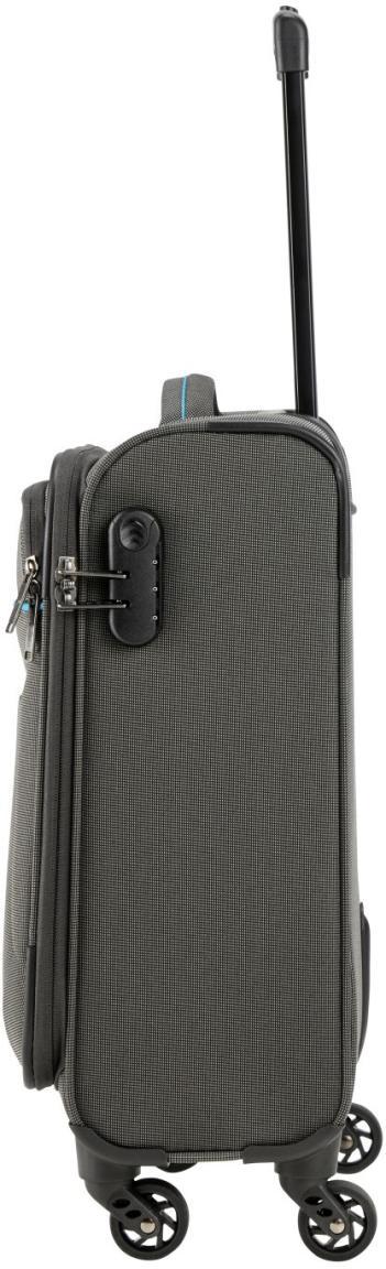 4-Rad HandgepäckKoffer S 54cm Travelite Story anthrazit Weichgepäck