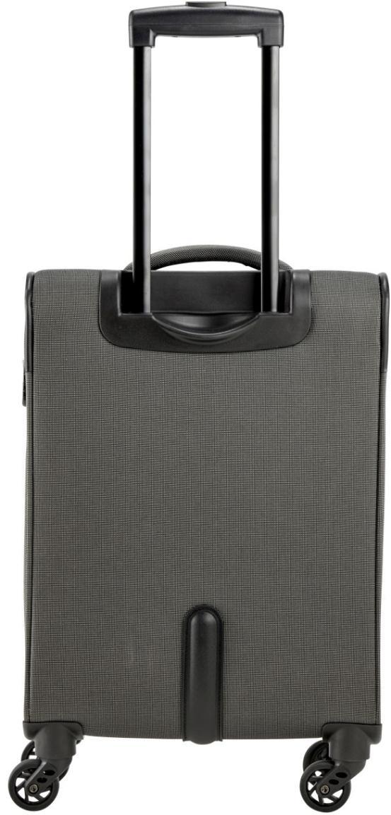 4-Rad HandgepäckKoffer S 54cm Travelite Story anthrazit Weichgepäck