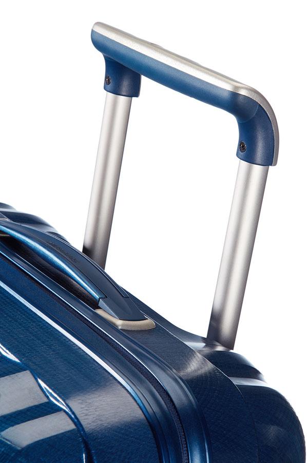 4-Rad Handgepäckskoffer 55 cm Samsonite Lite-Cube Silver