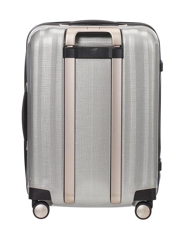 4-Rad Handgepäckskoffer 55 cm Samsonite Lite-Cube Silver