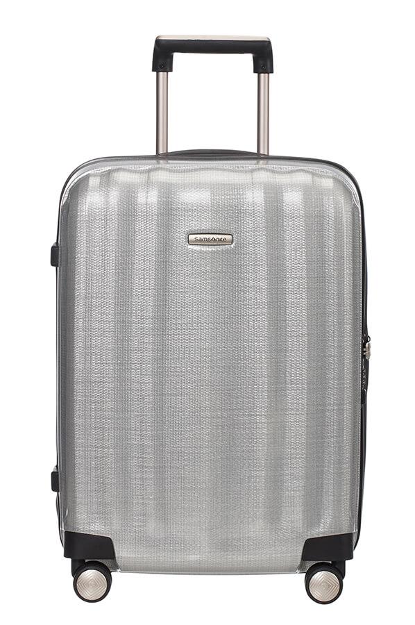 4-Rad Handgepäckskoffer 55 cm Samsonite Lite-Cube Silver