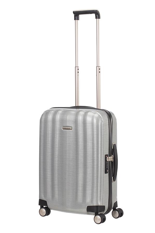 4-Rad Handgepäckskoffer 55 cm Samsonite Lite-Cube Silver