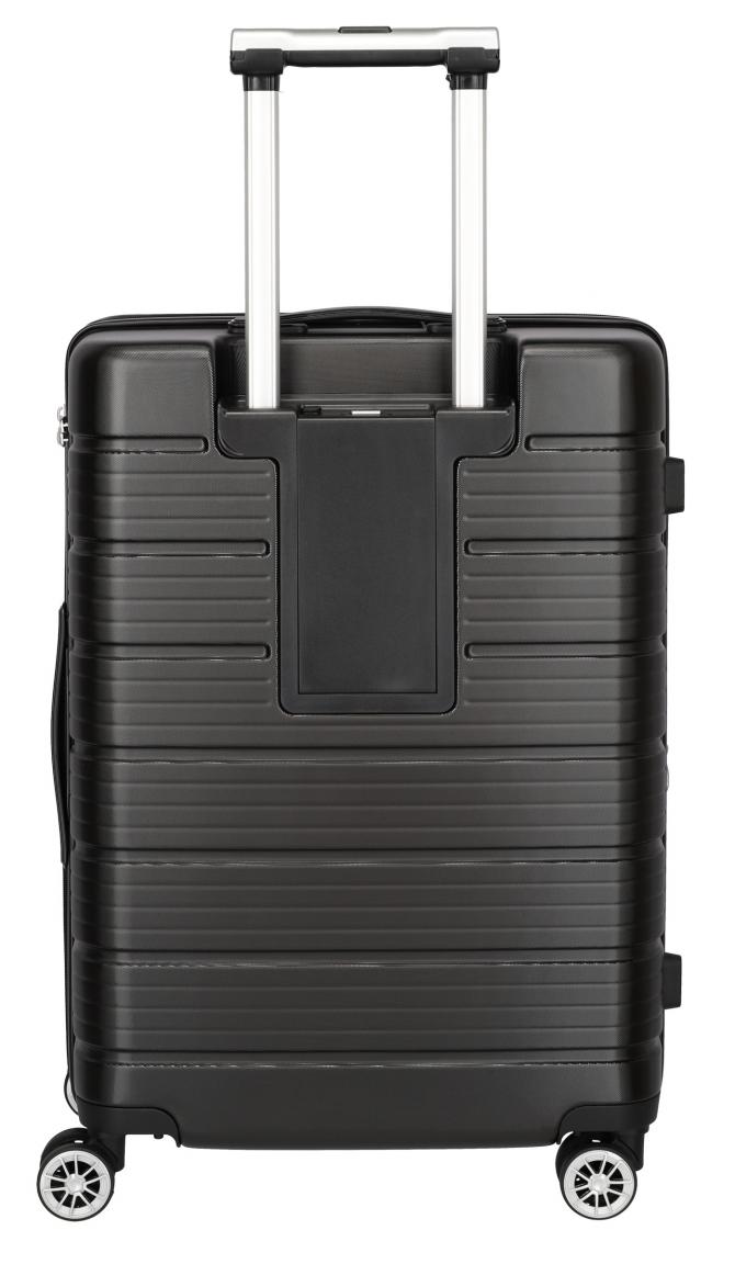 4-Rad Reisetrolley erweiterbar 66cm Travelite Soho M schwarz