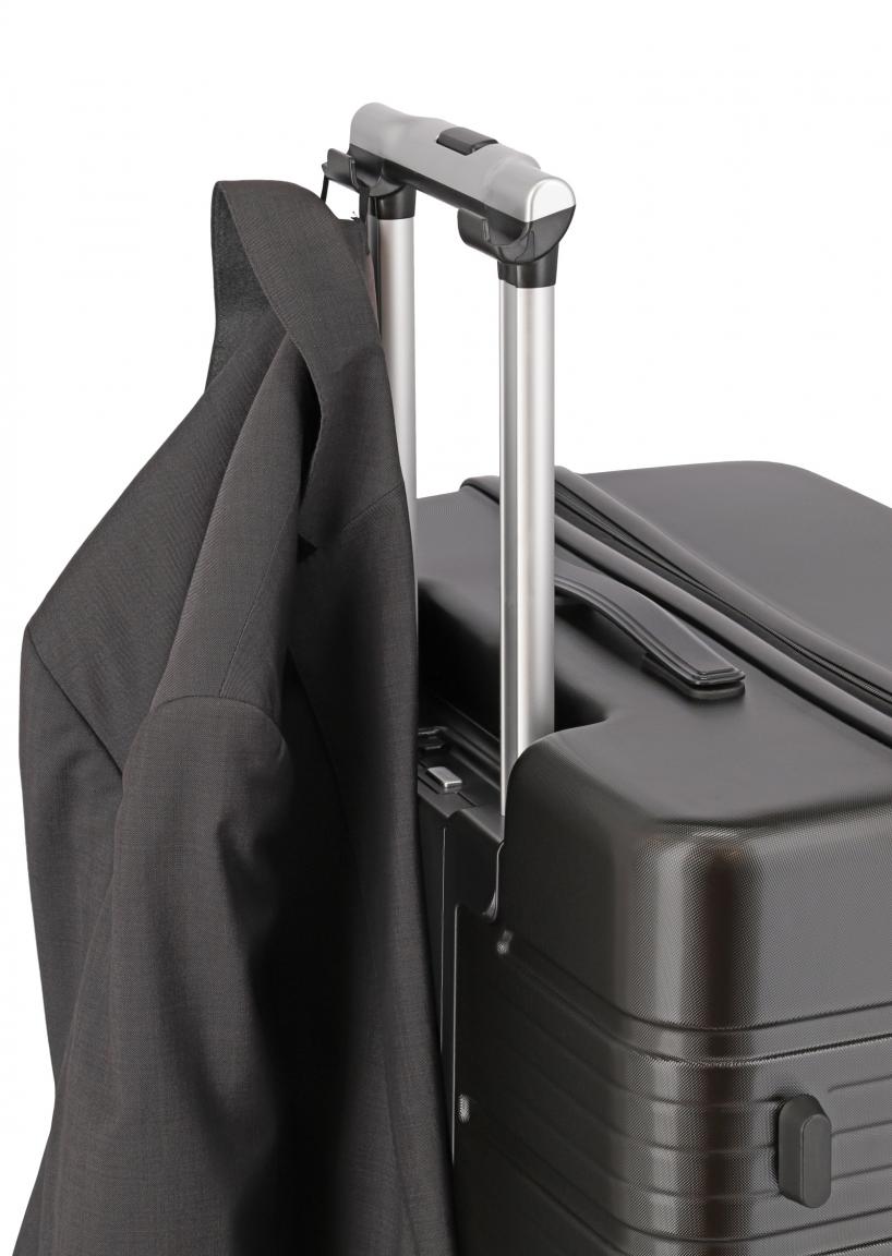 4-Rad Reisetrolley erweiterbar 66cm Travelite Soho M schwarz