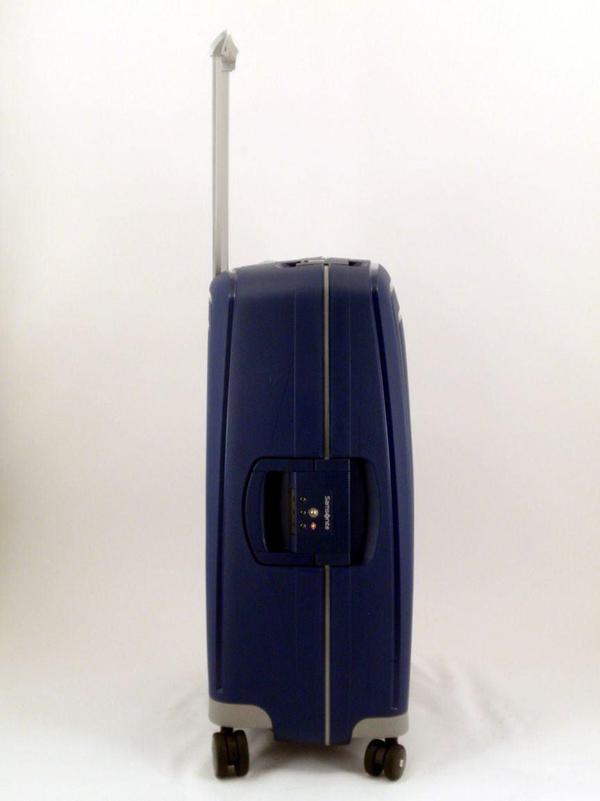 4-Rad Trolley 75cm Samsonite S´Cure blau