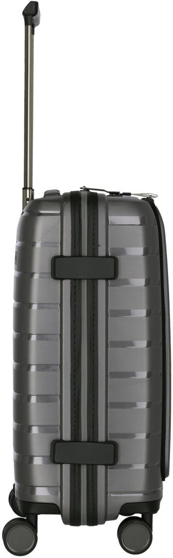 4-Rad-Trolley Business Laptopfach Travelite 55cm Anthracite Air Base 4w S fro-po