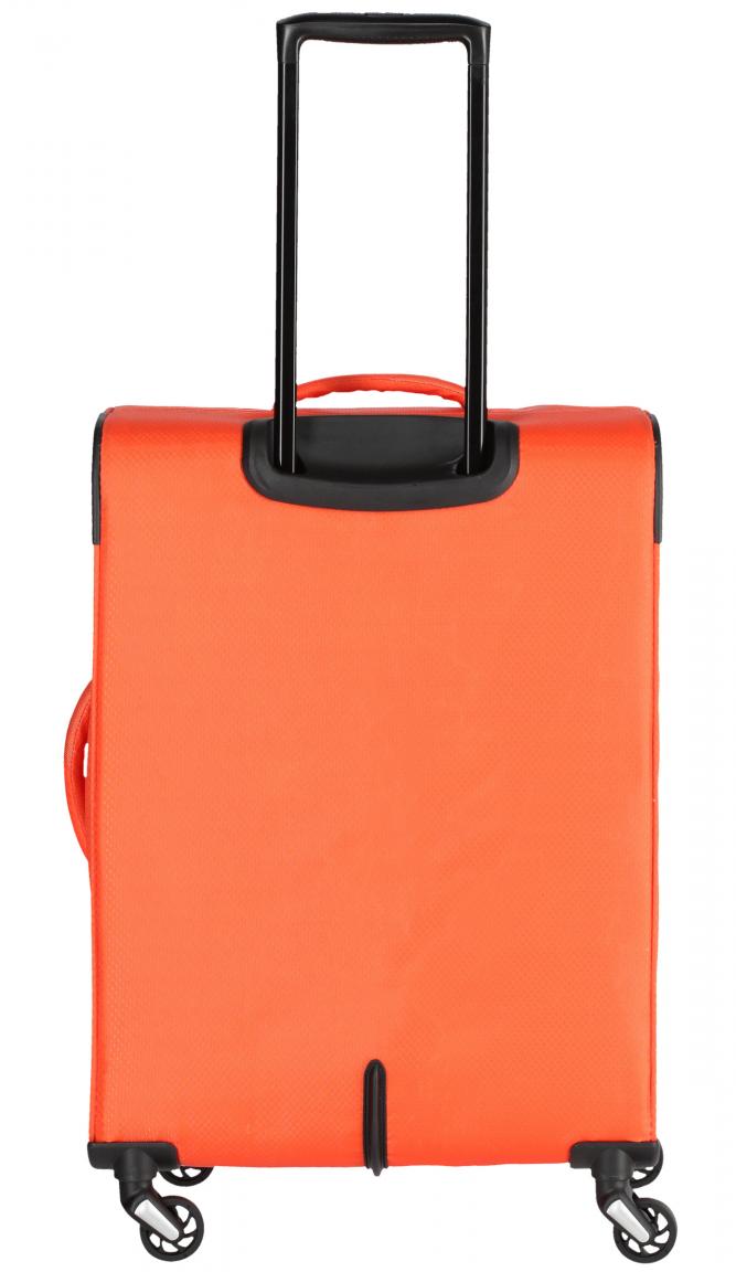 4-Rad Trolley Travelite Kite M 64cm erweiterbar orange Leichtbau