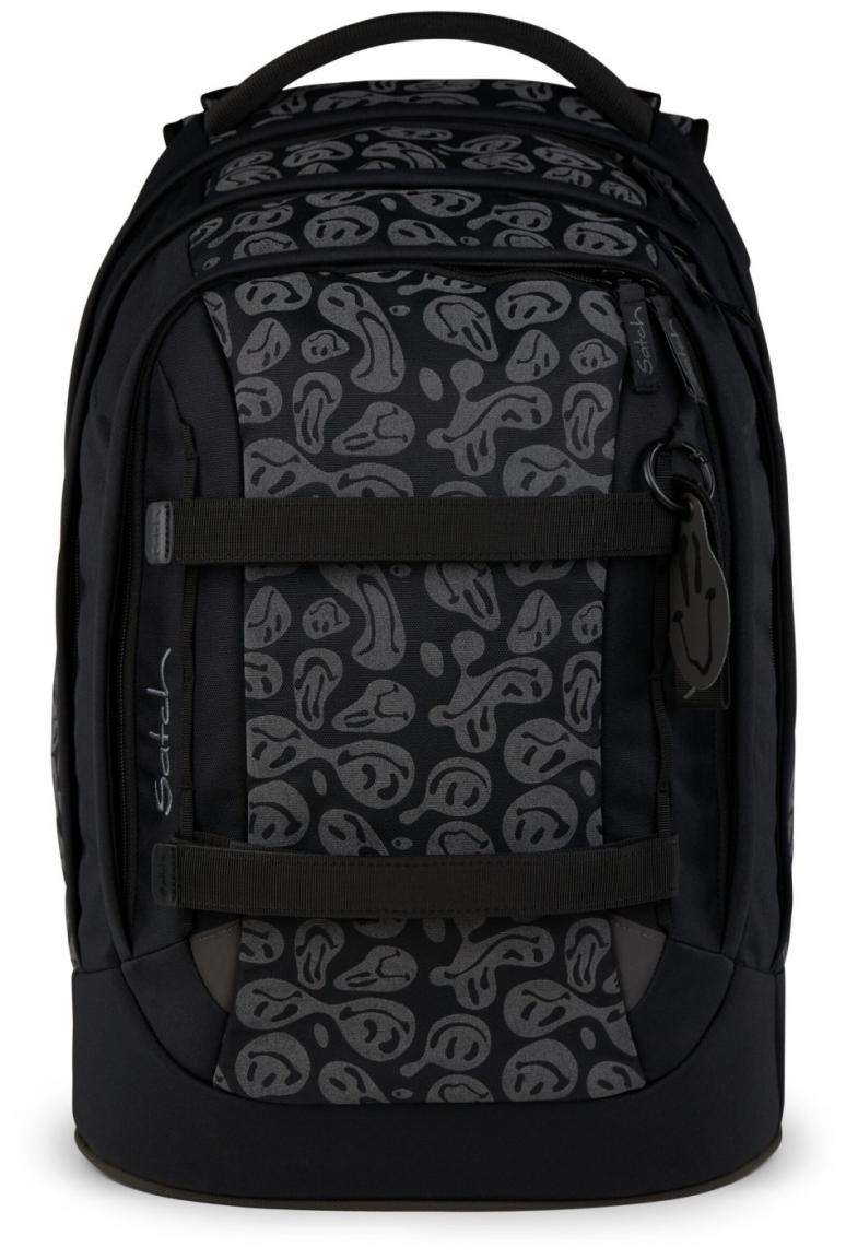 4teiliges Schultaschenset Satch Pack Blurry Faces reflektierend Sportbeutel Trinkflasche