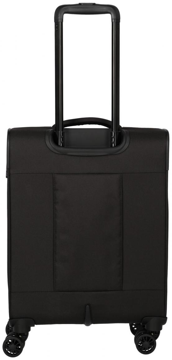 4w Kabinentrolley Travelite Rügen S 55cm schwarz Softcase