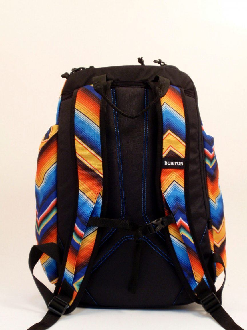 Burton Rucksack Cadet Pack Performer schwarz mit roten Streifen Bags