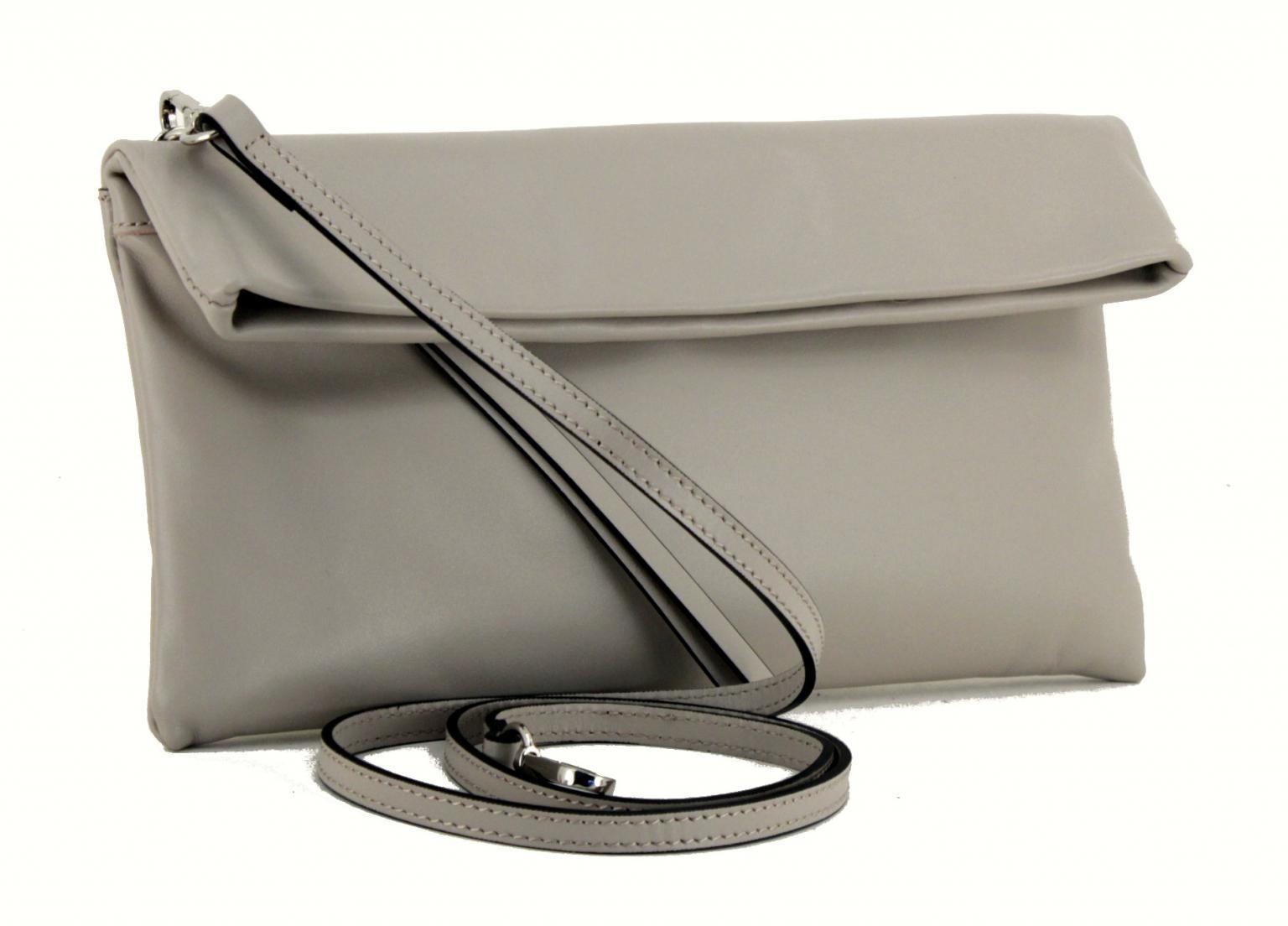 Abendtasche Cherry Magnolia Gianni Chiarini taupe Leder